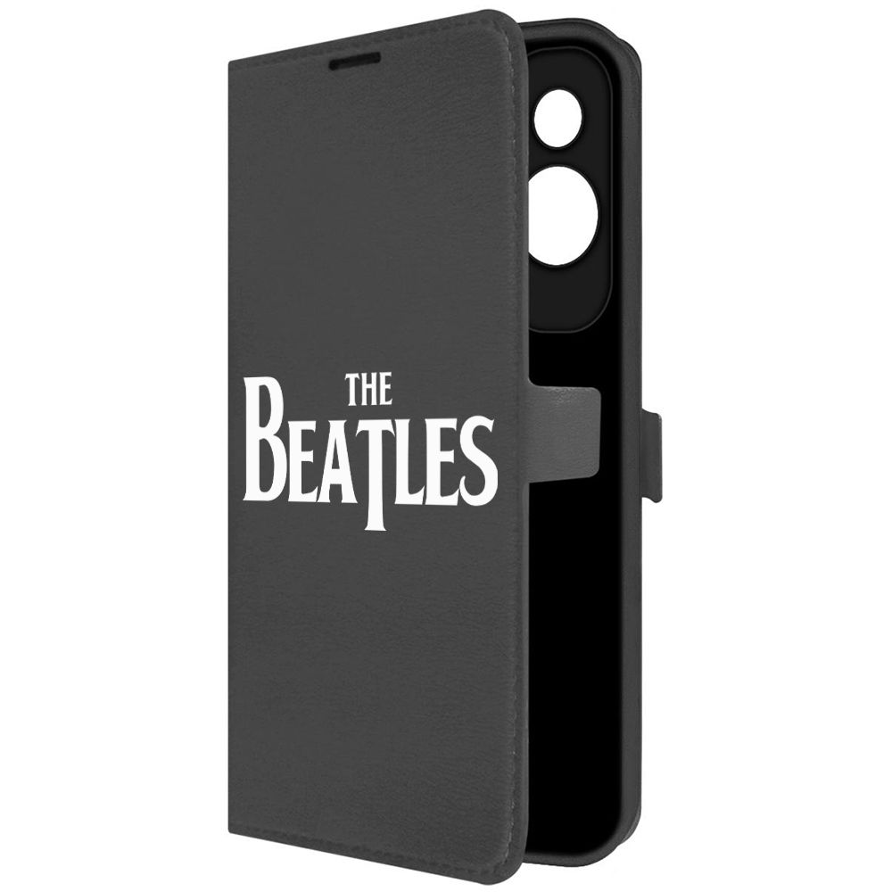 

Чехол-книжка Krutoff Eco Book для Honor 90 Beatles черный