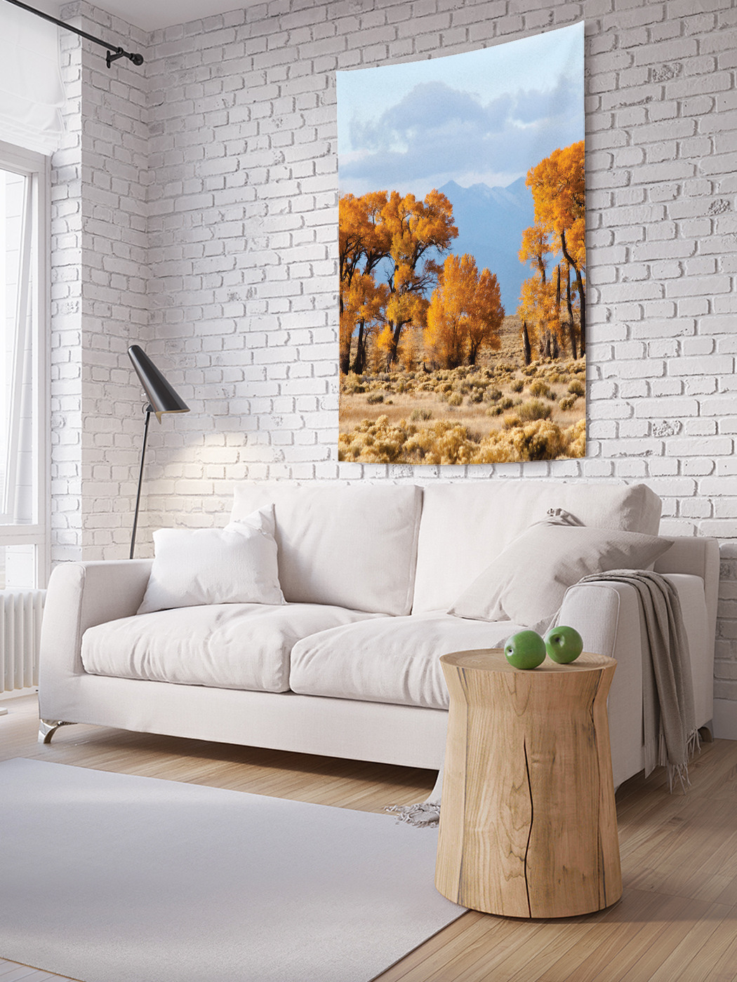 

Вертикальное фотопанно на стену JoyArty Пустынный лес 100x150 см, Пустынный лес