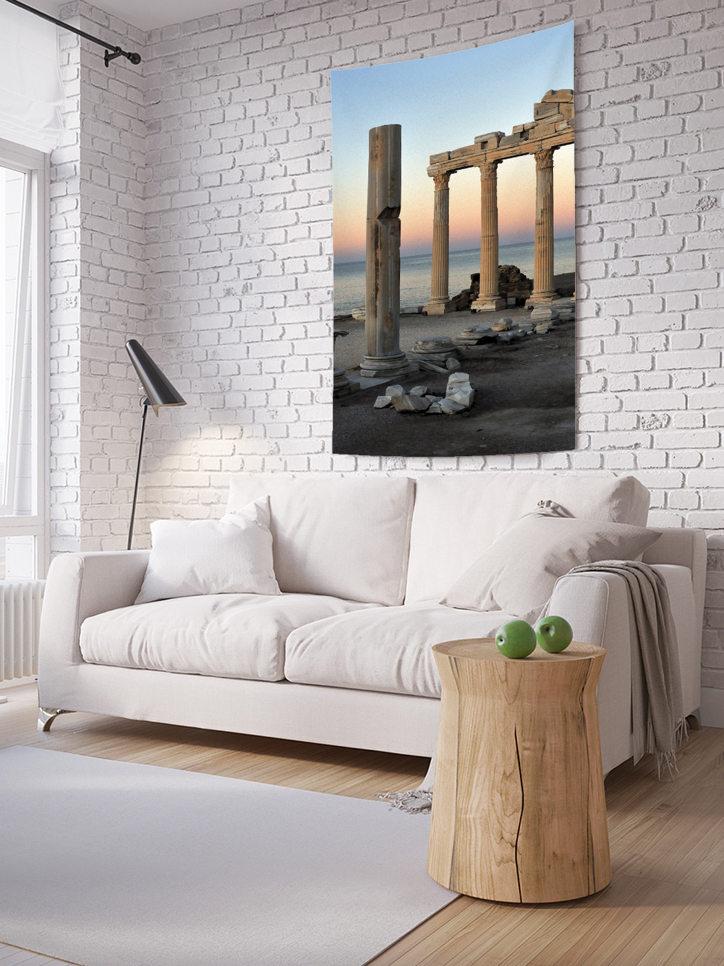 

Вертикальное фотопанно на стену JoyArty Колонны у моря 100x150 см, Колонны у моря