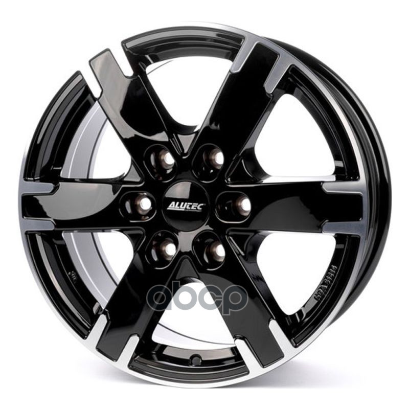 Колесный диск ALUTEC, Titan 8x18/6x114.3ET45 66.1 DiamondBlackFrontPolished