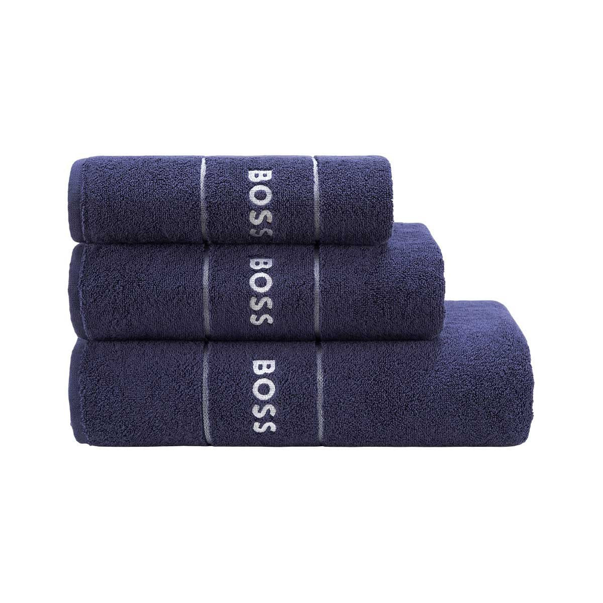 Полотенце Hugo Boss Plain Navy 70x140 см