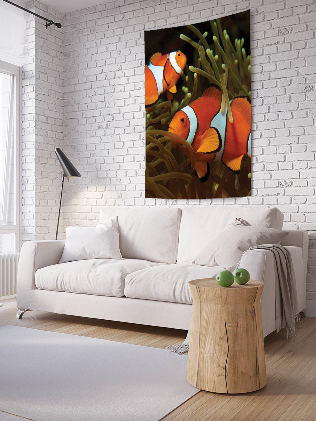 

Вертикальное фотопанно на стену JoyArty Рыбные прятки 100x150 см, Рыбные прятки