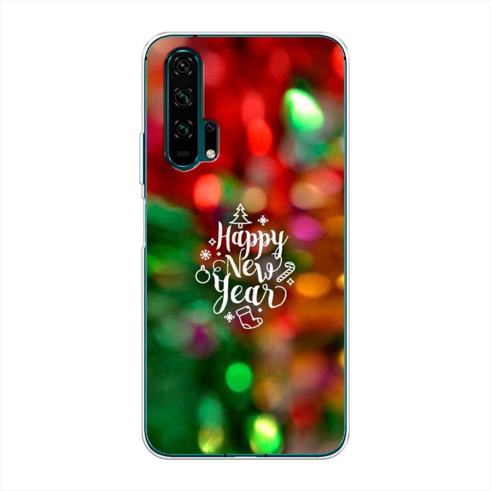 

Чехол для Honor 20 Pro "Новый Год на елке", Зеленый;красный;желтый, 69350-5