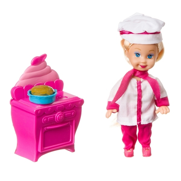 

Набор игровой Bondibon куколка OLY- поварёнок, РАС, арт.K899-18.
