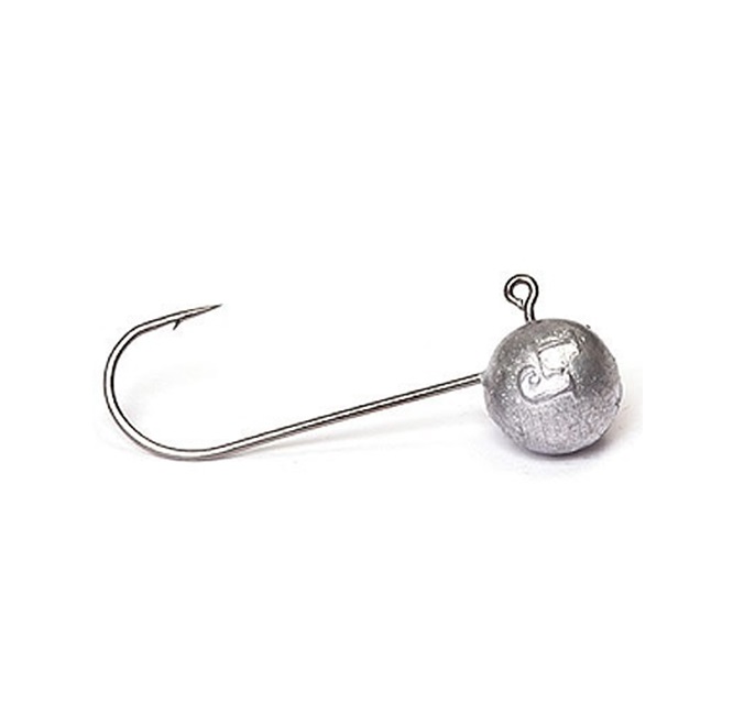 

Джиг-головки Lucky John MicroJig Round Head, 1,5г, крючок №8, набор 5шт., арт. LJMJ08-0015, Серебристый, MicroJig Round Head