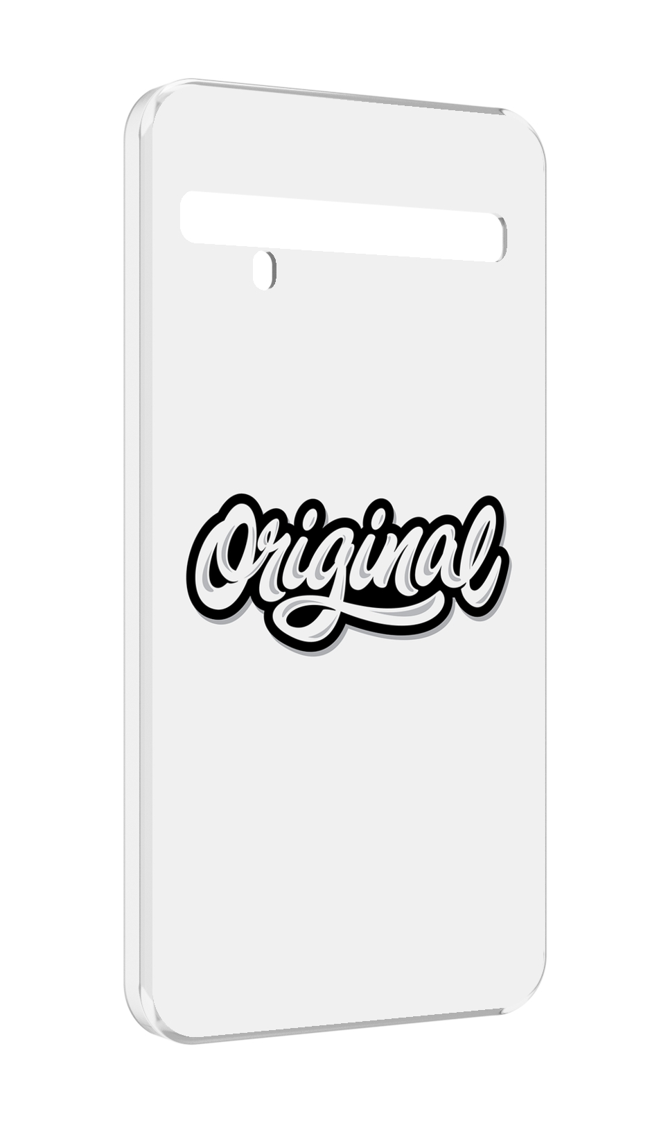 

Чехол MyPads оригинал-надпись для TCL 10 Pro / TCL 10 + Plus, Прозрачный, Tocco