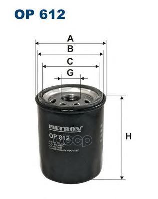 

Filtron Op 612 Фильтр Маслянный Filtron арт. OP612