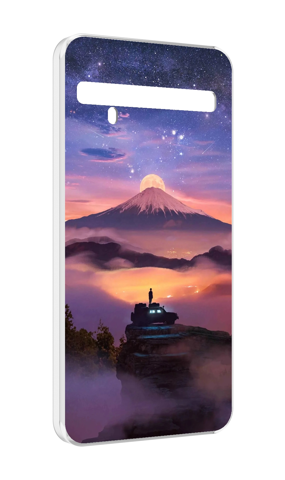 

Чехол MyPads ночь-в-горах для TCL 10 Pro / TCL 10 + Plus, Прозрачный, Tocco