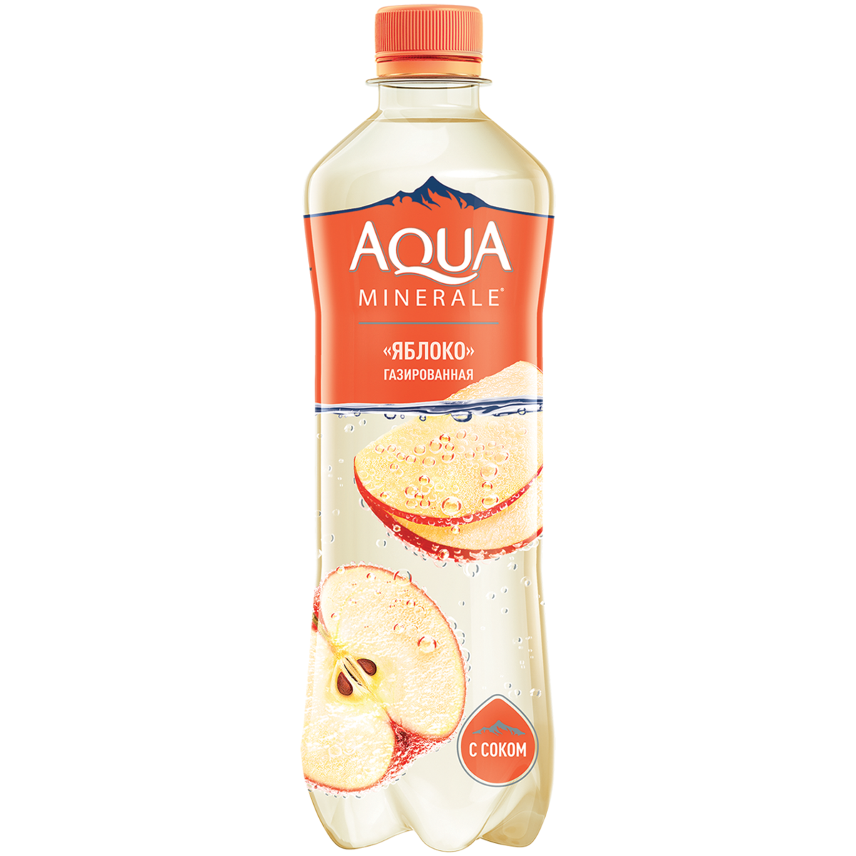 Вода питьевая AQUA Minerale Яблоко 0,5 л