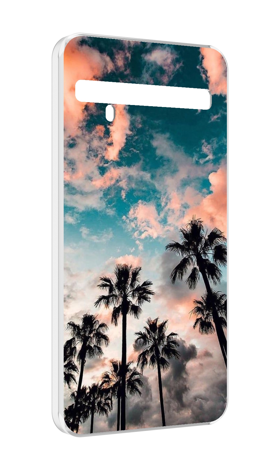 

Чехол MyPads небо-с-пальмами для TCL 10 Pro / TCL 10 + Plus, Прозрачный, Tocco