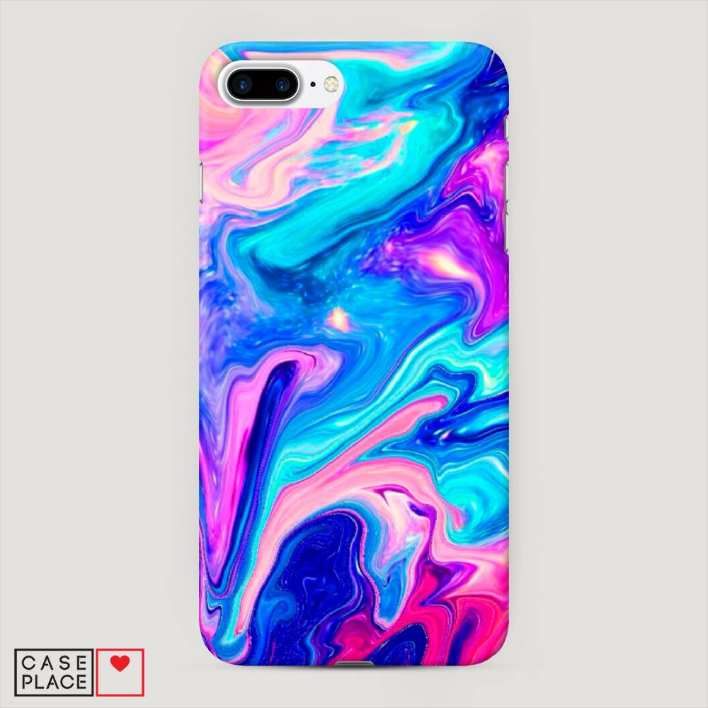 

Пластиковый чехол "Потеки краски" на Apple iPhone 8 Plus, 10920-7
