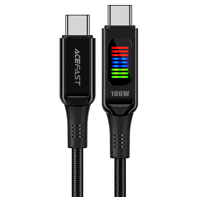 Кабель USB Type-C-USB Type-C Acefast C7-03 1.2м черный