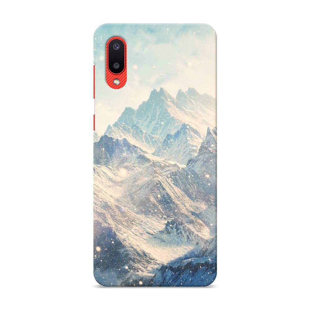 

Пластиковый чехол "Горы 4" на Samsung Galaxy A02, 2102520-3