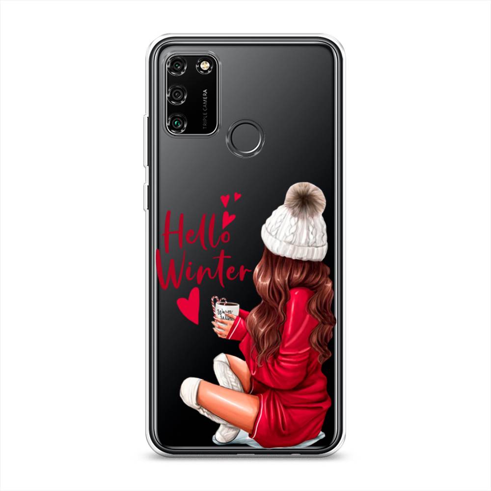 

Чехол для Honor 9A "Hello winter", Красный;белый;коричневый, 612350-5