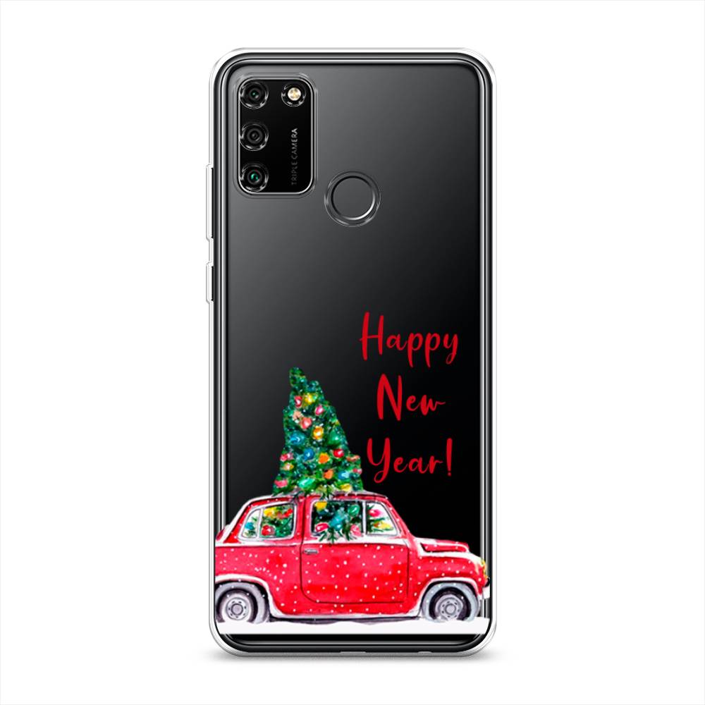 

Чехол для Honor 9A "Happy New Year", Красный;зеленый, 612350-5