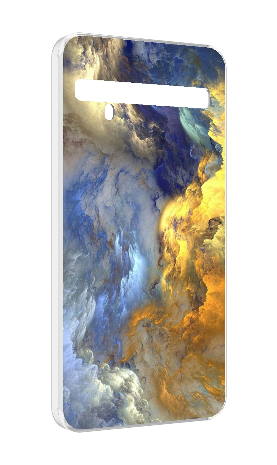 

Чехол MyPads мраморное небо для TCL 10 Pro / TCL 10 + Plus, Прозрачный, Tocco