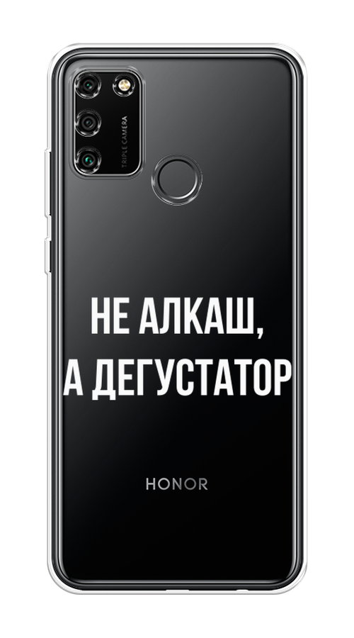 

Чехол на Honor 9A "Дегустатор", Белый;бежевый, 612350-6