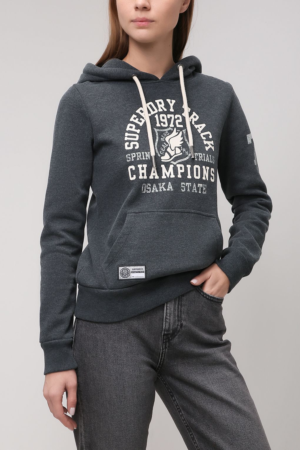 фото Худи женское superdry w2011142a зеленое 10