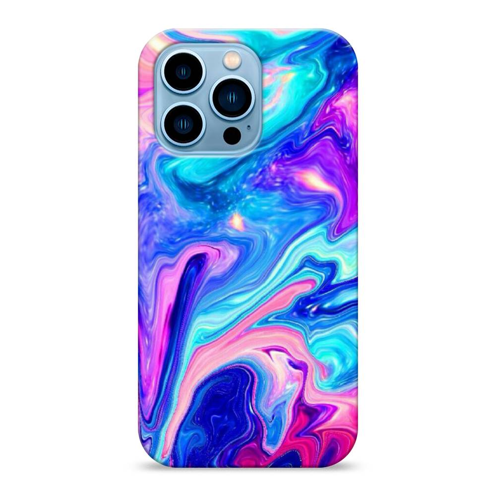 

Пластиковый чехол "Потеки краски" на Apple iPhone 13 Pro, 14320-7