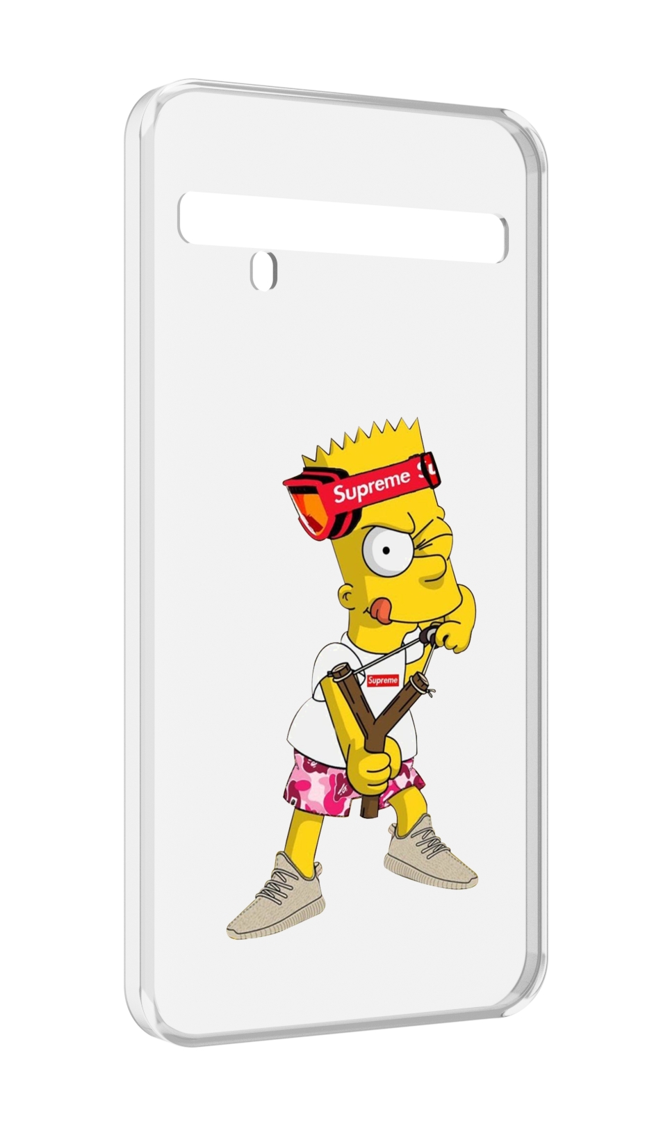 

Чехол MyPads модный-барт-симпсон для TCL 10 Pro / TCL 10 + Plus, Прозрачный, Tocco