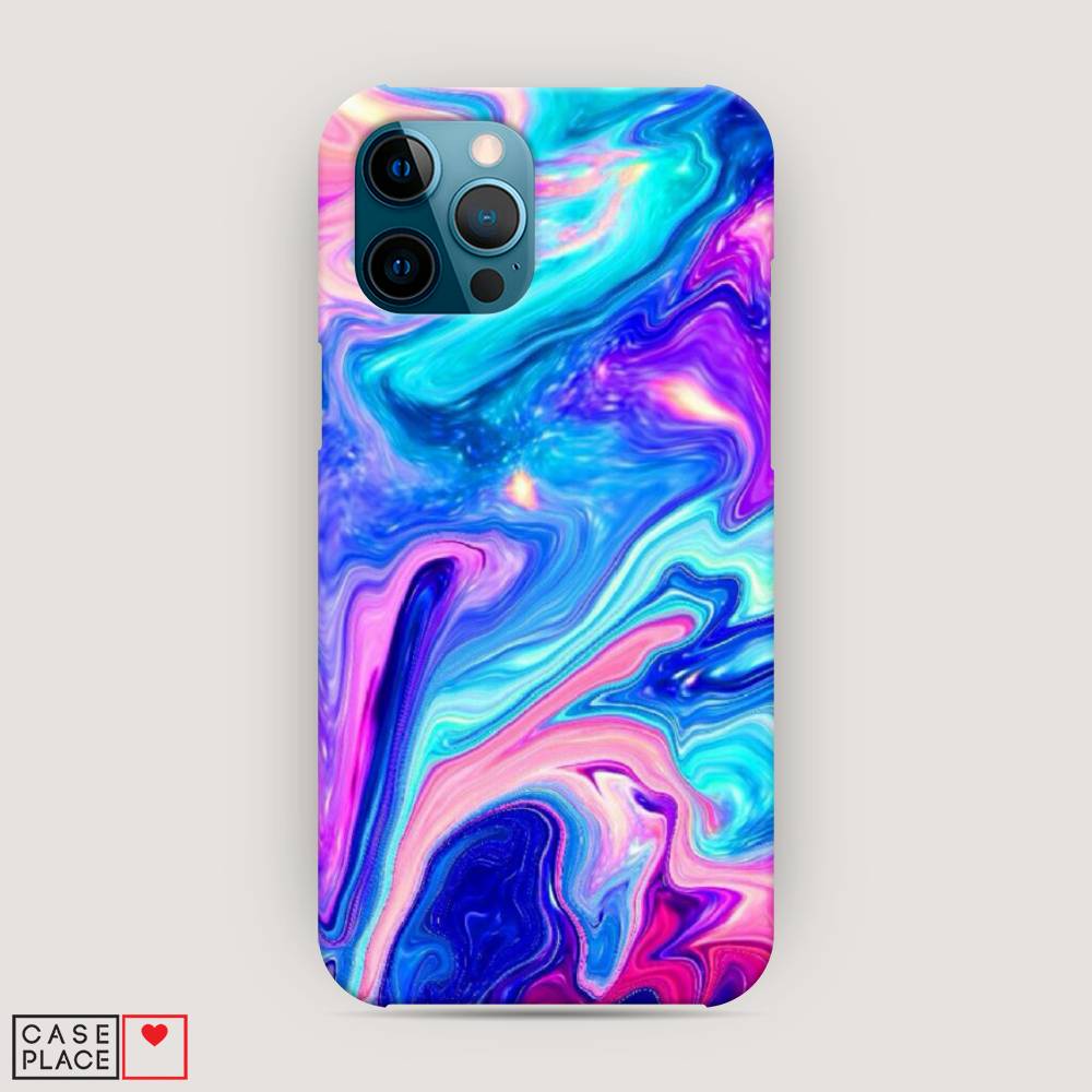 

Пластиковый чехол "Потеки краски" на Apple iPhone 12 Pro Max, 12720-7