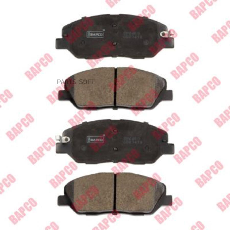 

Тормозные колодки BAPCO передние дисковые bp0609