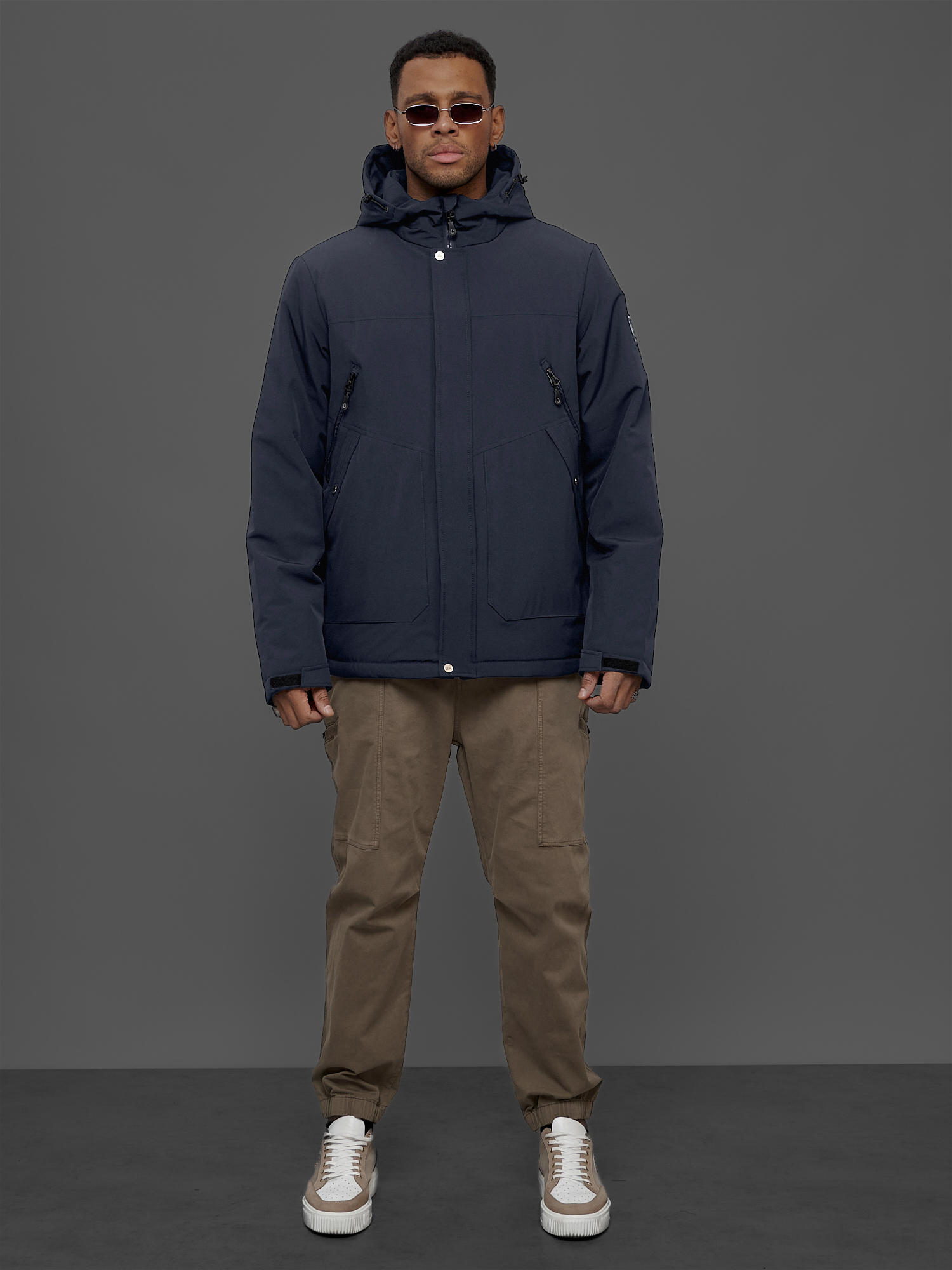 

Куртка мужская NoBrand OI-2332 синяя 3XL, Синий, OI-2332