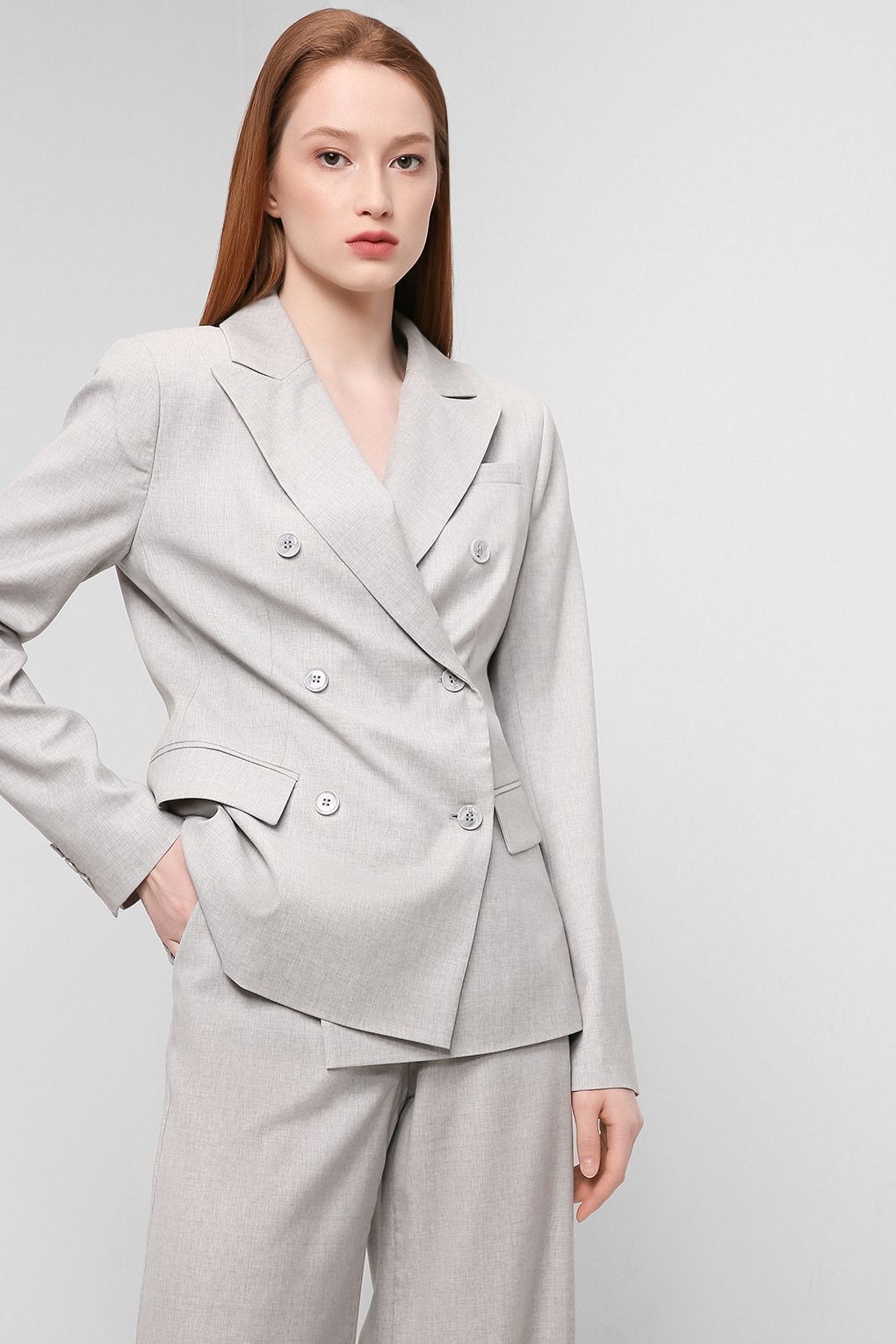 

Жакет женский SABRINA SCALA SS22024099-014 серый XS, SS22024099-014