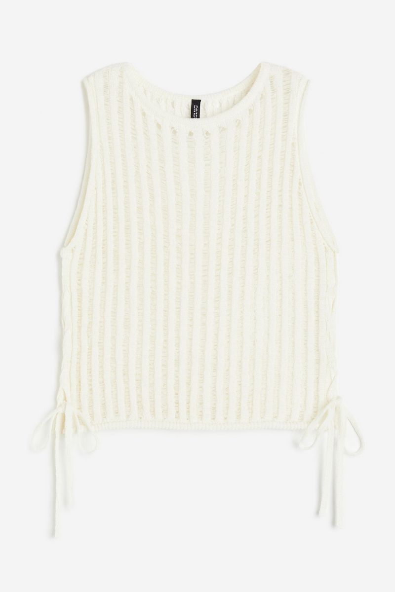

Жилет женский H&M 1203046 белый S, 1203046