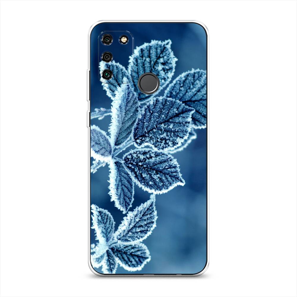 

Чехол для Honor 9A "Зима 6", Голубой;белый, 612350-2