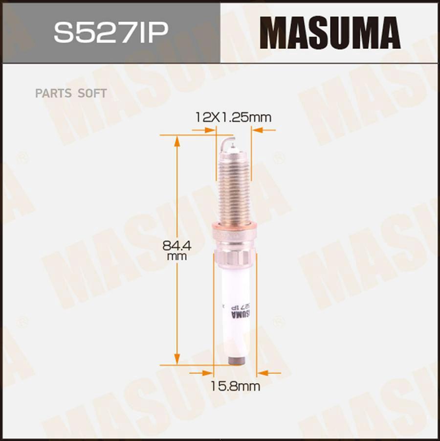 

Свеча Зажигания Masuma Iridium+Platinum (Silzkgr8b8s) S527ip Masuma арт. S527IP
