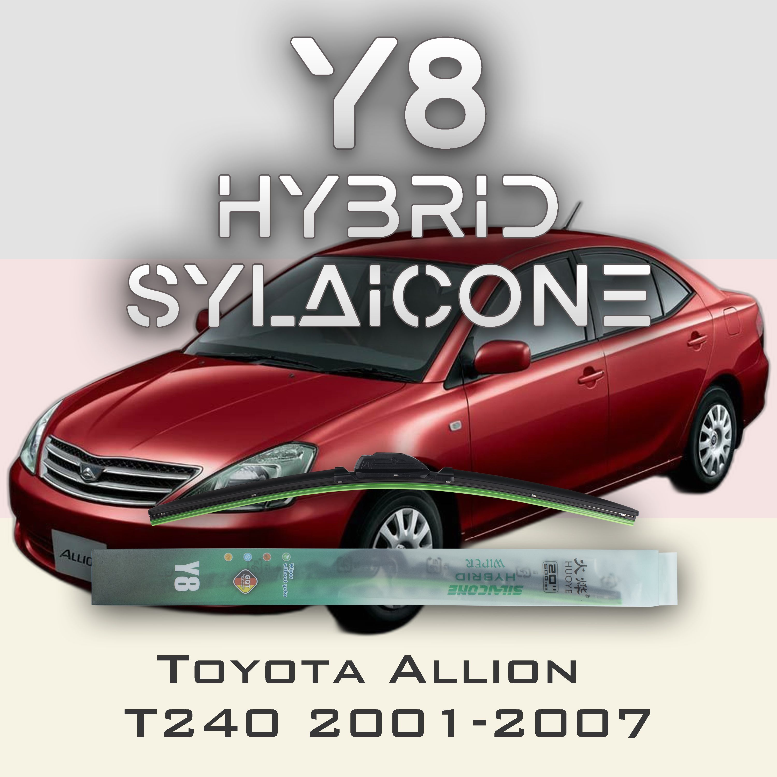 

Комплект щеток стеклоочистителя HUOYE Y8-Subaru Impreza GE|GB\G12\GG\GH\GR\G22 2007-2012, Y8