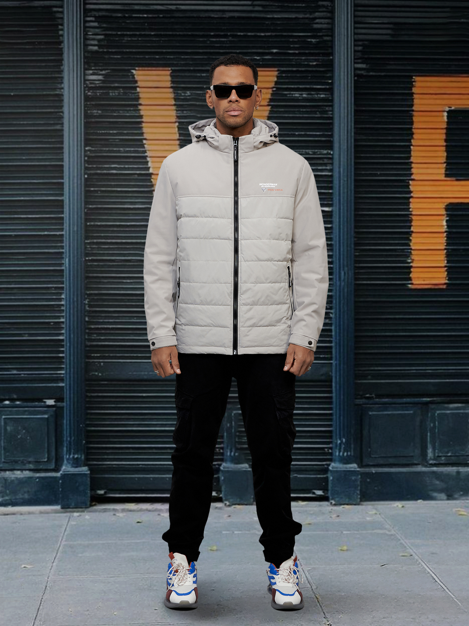 

Куртка мужская NoBrand OI-7328 серая 4XL, Серый, OI-7328