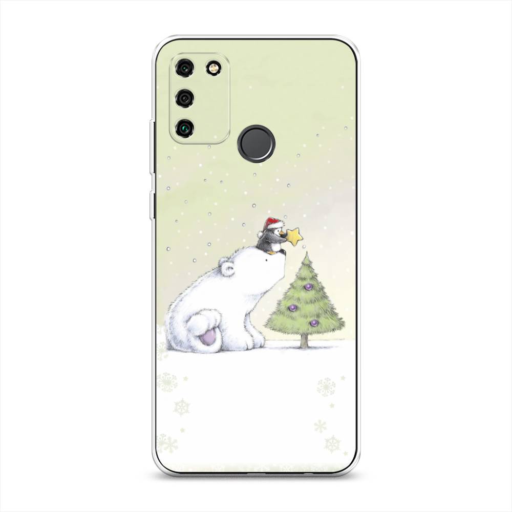 

Чехол для Honor 9A "Украшение елки", Белый;бежевый, 612350-5