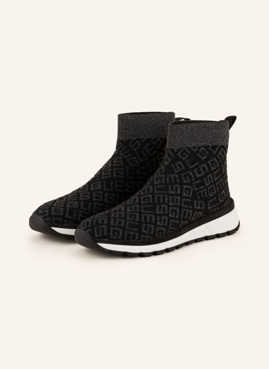 

Кроссовки женские Guess 1001328071 черные 39 RU (доставка из-за рубежа), 1001328071