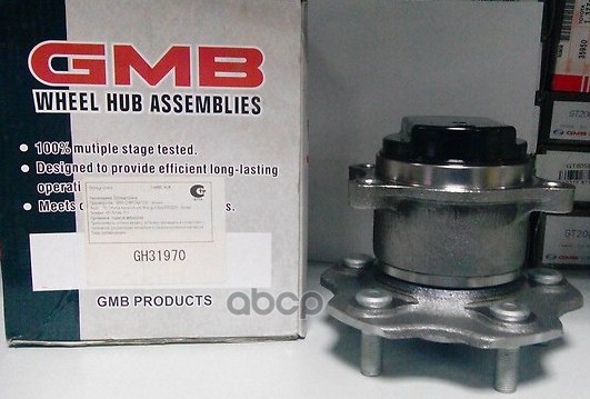 

Gh31970_к-Кт Подшипника Ступицы! Nissan Qashqai 1.5/2.0 07>/X-Trail 2.0/2.5 07-13 GMB арт.