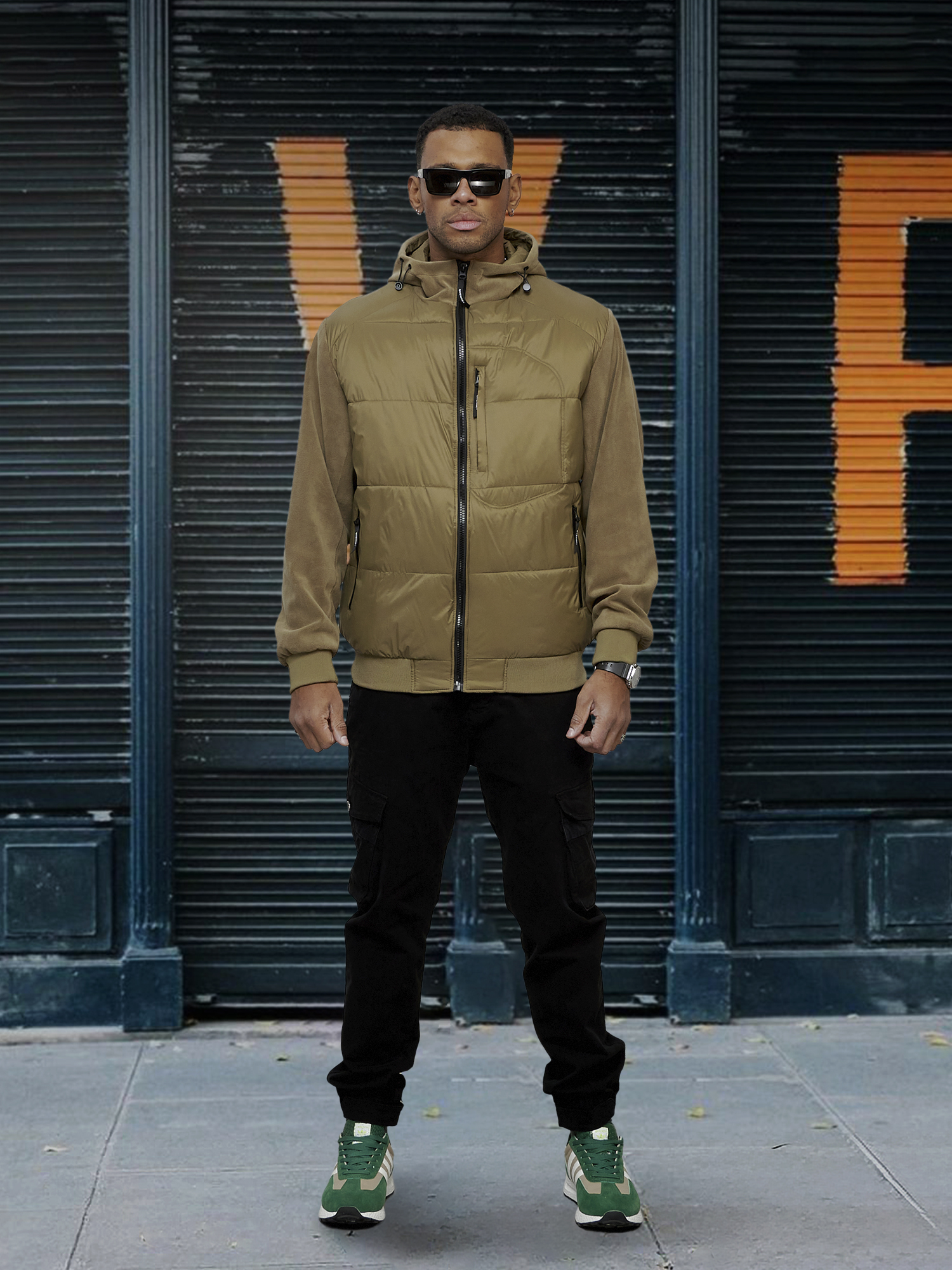 

Куртка мужская NoBrand OI-7335 желтая 3XL, Желтый, OI-7335