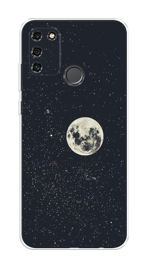 

Чехол на Honor 9A "Полнолуние", Красный, 612350-2