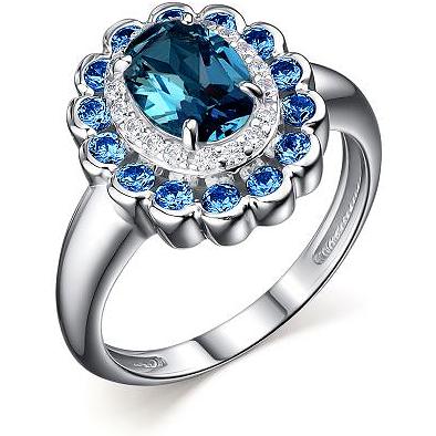 

Кольцо из серебра с фианитом р. 17 АЛЬКОР 01-2289_0НСЛ-00, 01-2289_0НСЛ-00
