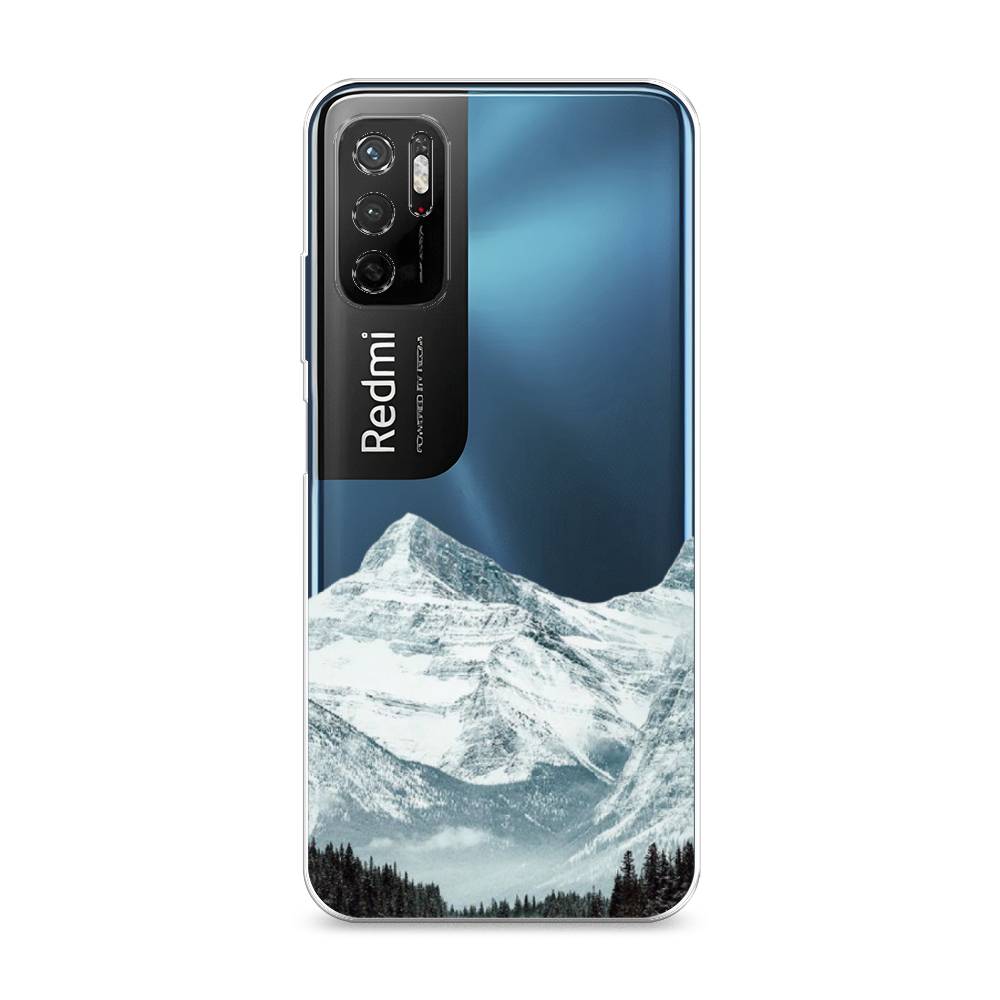 

Чехол на Xiaomi Redmi Note 11SE "Горы арт 1", Белый;зеленый, 315950-2
