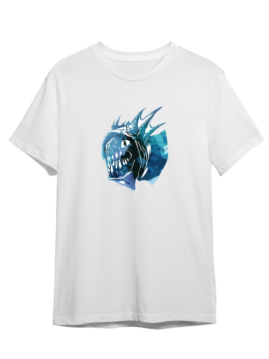 

Футболка унисекс СувенирShop Dota 2/Дота 2/Slark 43 белая XL, Белый, "Dota 2/Дота 2/Slark" 43