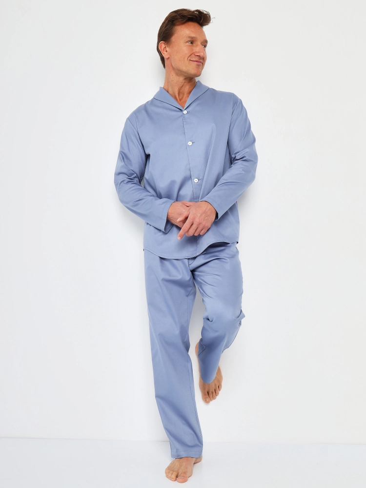 Пижама мужская Малиновые Сны SHON голубая 56 RU