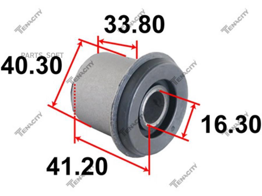 

Сайлентблок рессоры Tenacity (1660) AAMIS1002
