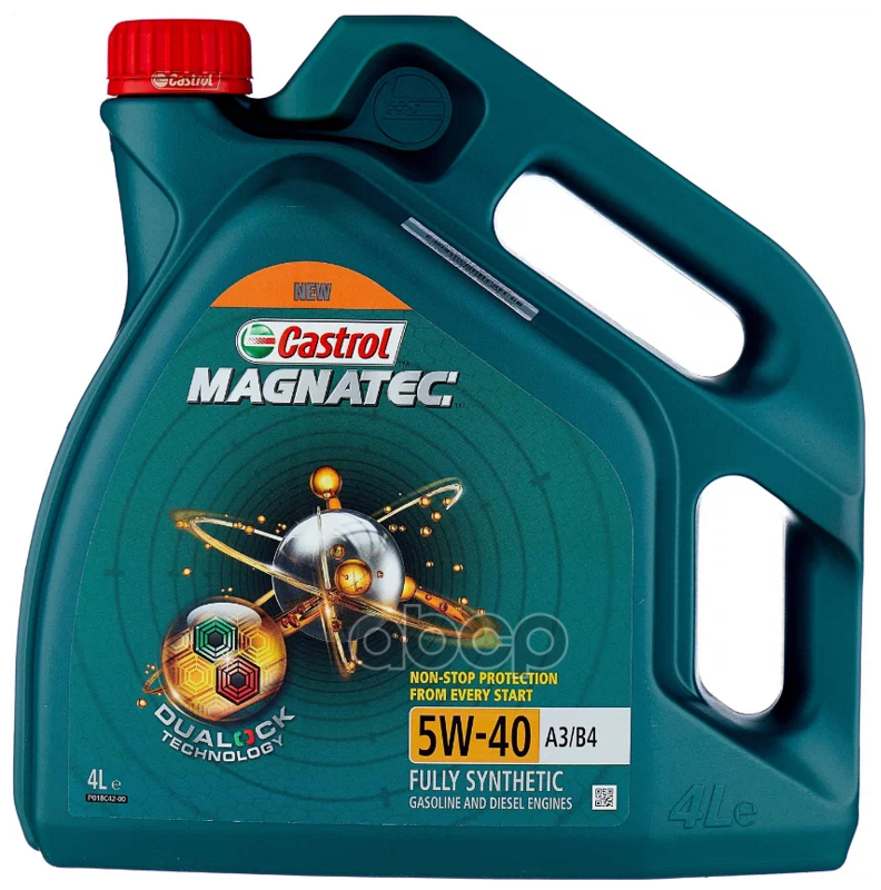 

Моторное масло Castrol Magnatec 15F480 синтетическое 5W40 4л