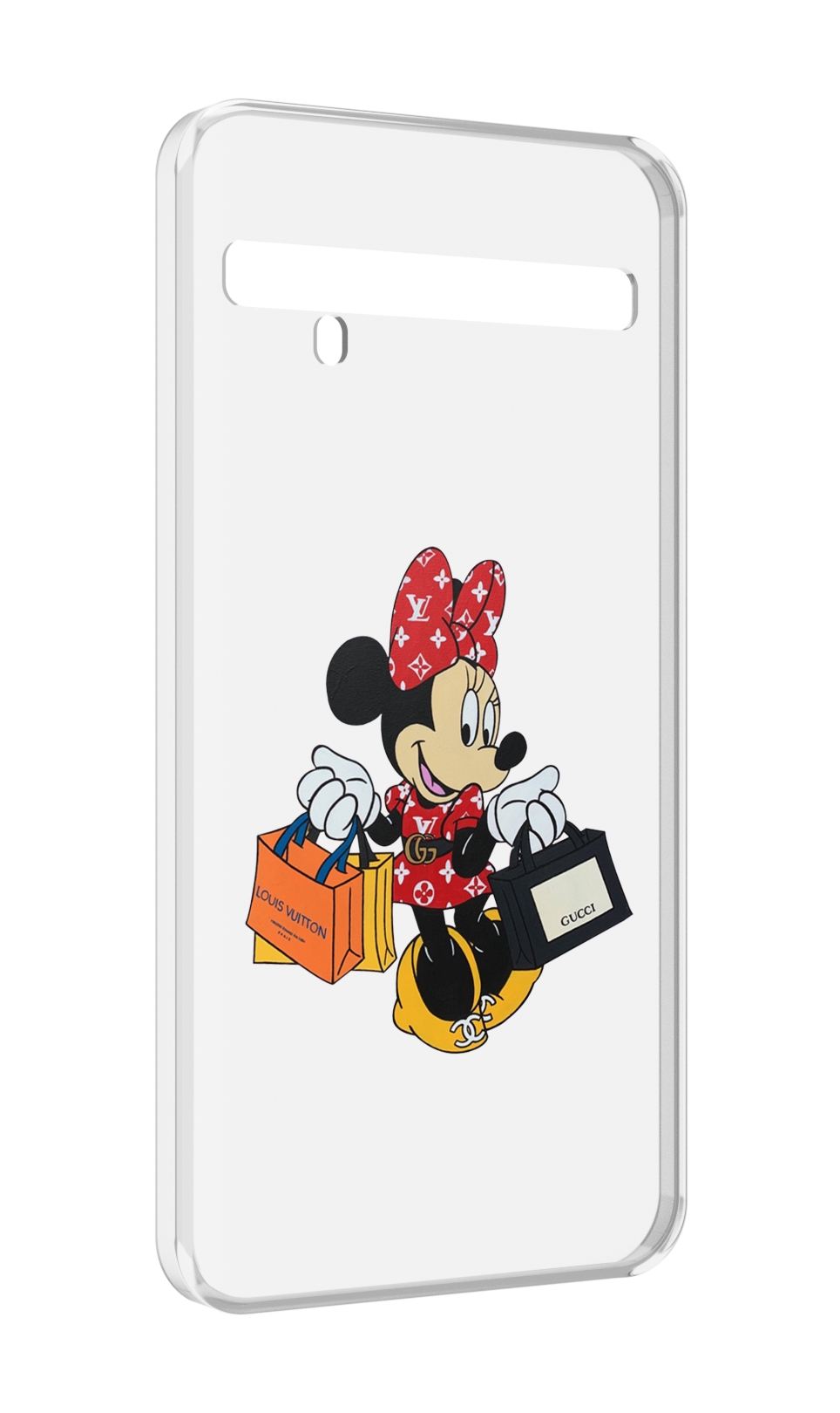 

Чехол MyPads модная-девочка-из-микки-мауса женский для TCL 10 Pro / TCL 10 + Plus, Прозрачный, Tocco
