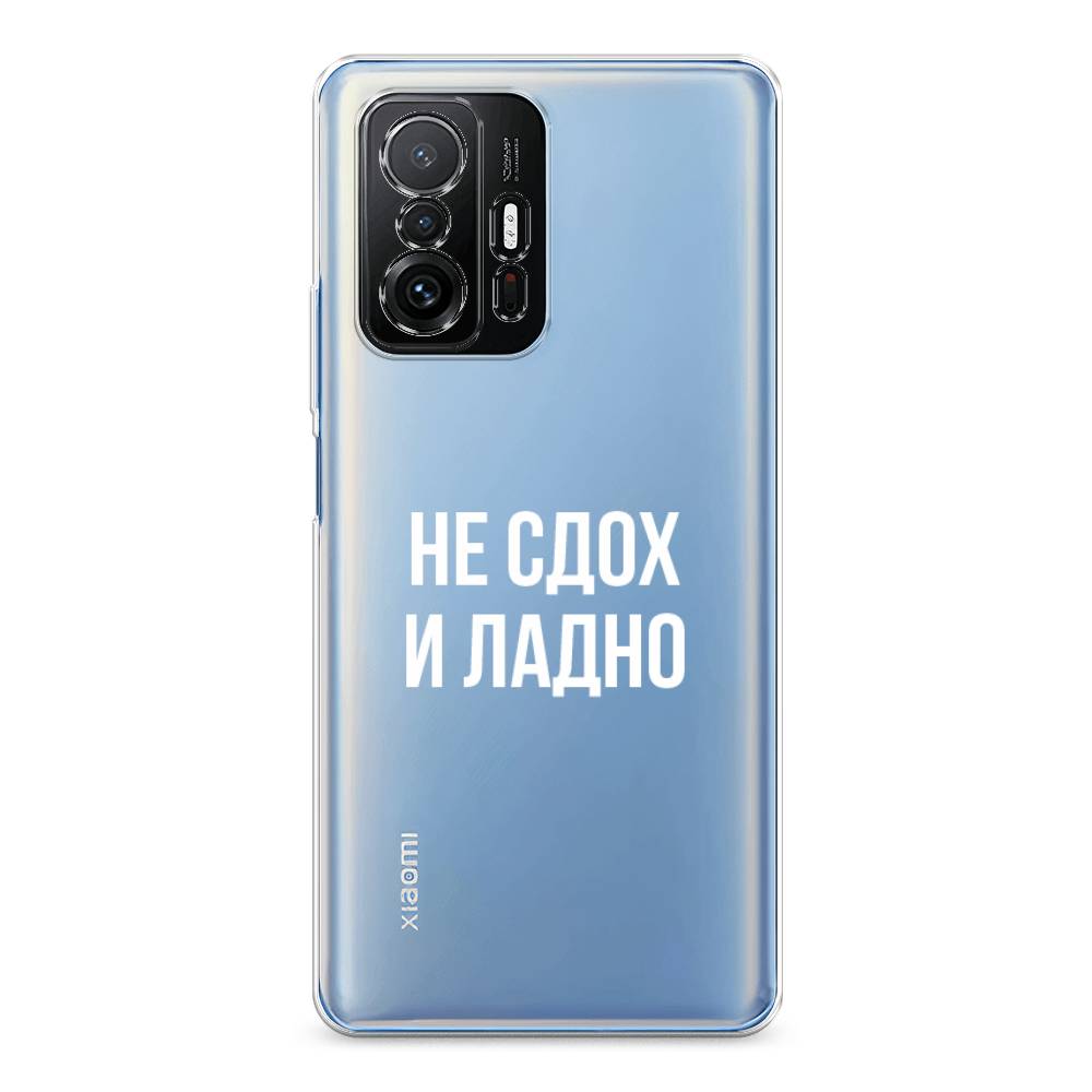 

Чехол Awog на Xiaomi Mi 11T/11T Pro "Не сдох и ладно", Разноцветный, 313750-6