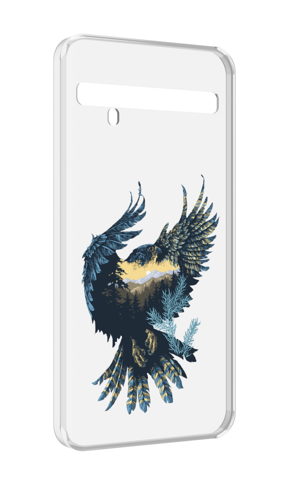 

Чехол MyPads мирок в соколе для TCL 10 Pro / TCL 10 + Plus, Прозрачный, Tocco