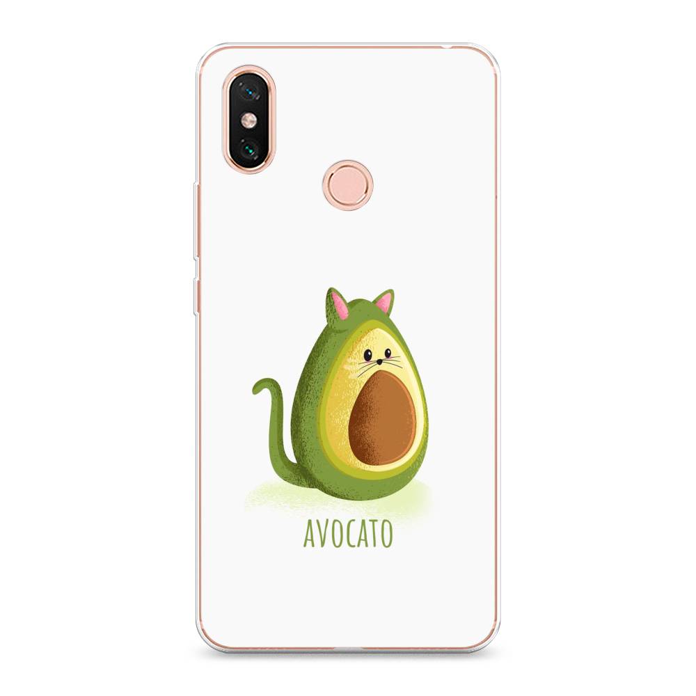 

Чехол Awog на Xiaomi Mi Max 3 "Avocato", Разноцветный, 34350-10