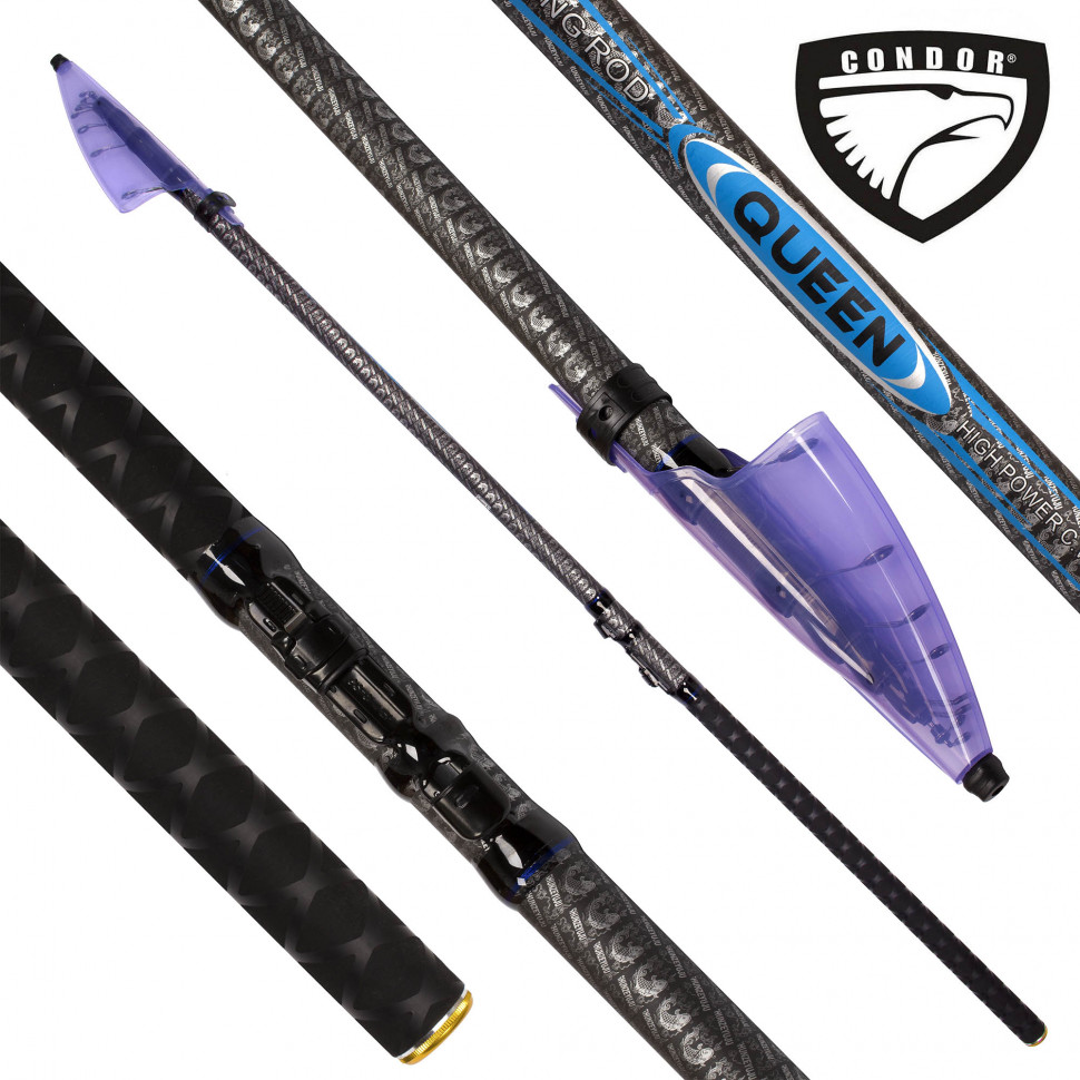 

Удочка CONDOR Queen c/к 7м 15-40г carbon 82400-700K, Queen