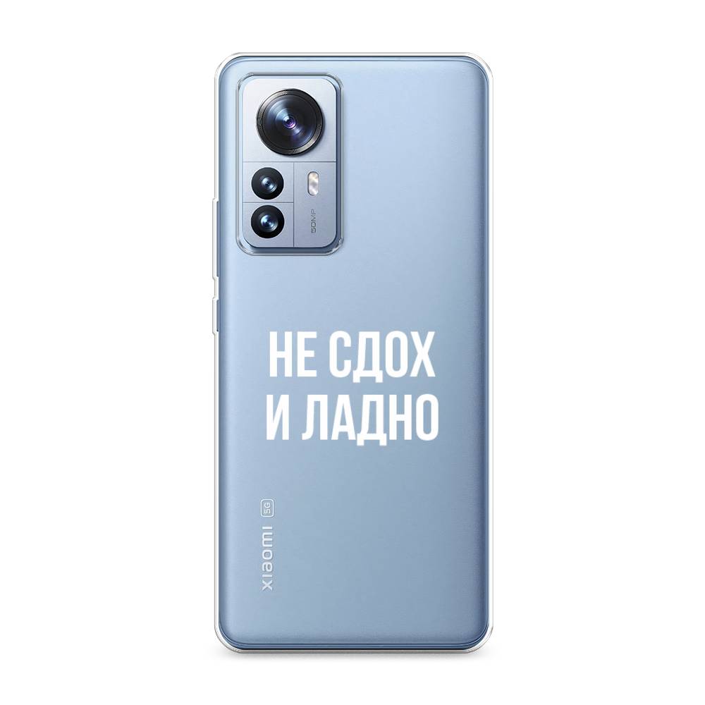 

Чехол Awog на Xiaomi 12 Pro "Не сдох и ладно", Разноцветный, 314450-6